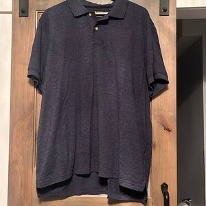 Men’s Chaps Dark Blue Collard Shirt Size XXL